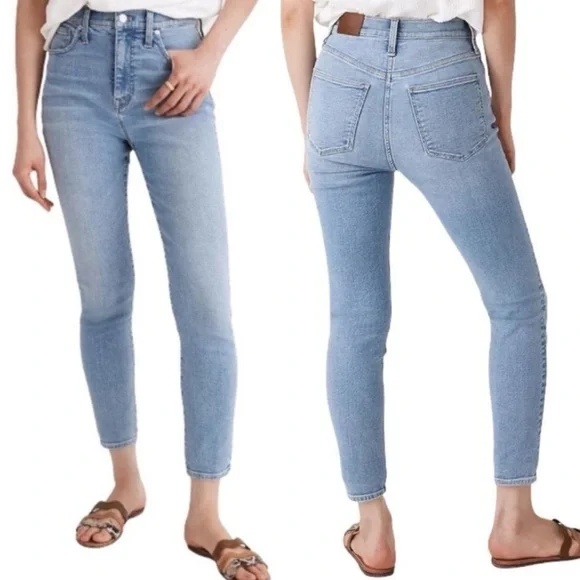 MADEWELL 11" High-Rise Skinny Crop Jeans! - Picture 10 of 10